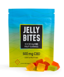 Twisted Jelly Bites (Light & Fruity Mix CBD – 500mg)