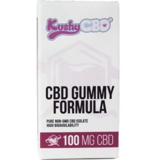 Pure CBD Isolate Peach Gummy Edibles