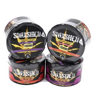 Smashed Gold Sour Gummie Cubes AU