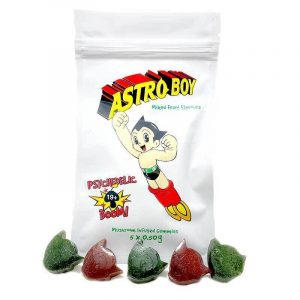 Astro Boy Mushroom Infused Gummies 3300mg