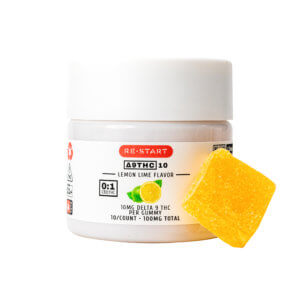 Delta 9 THC 10MG Lemon-Lime Gummies